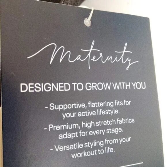 Reebok Studio Maternity Nursing Sports Bra Medium Support Removable Pads Black S - Picture 13 of 14